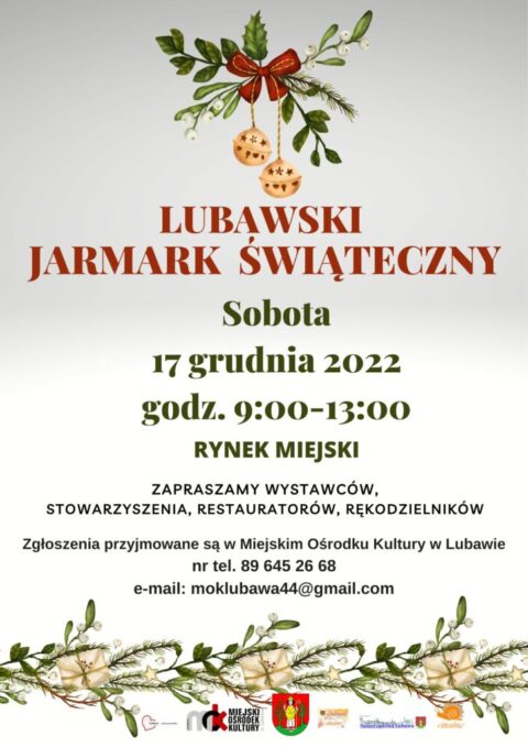Lubawski Jarmark Bożonarodzeniowy - 17 Grudnia 2022